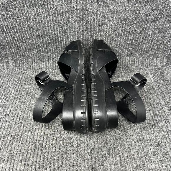 Cole Haan + Zerogrand Sandals Slingback Black Leather Women’s 9.5 B W09127 - Picture 5 of 8